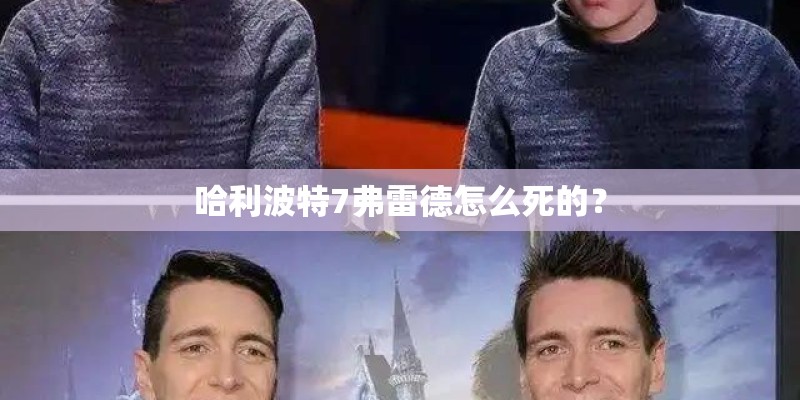哈利波特7弗雷德怎么死的？