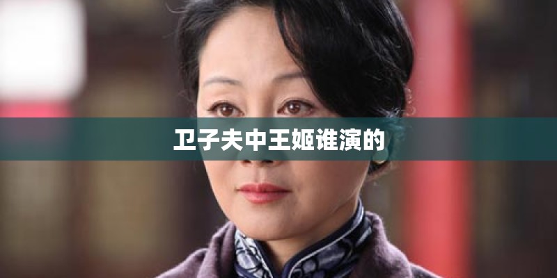 卫子夫中王姬谁演的 卫子夫中王姬谁演的