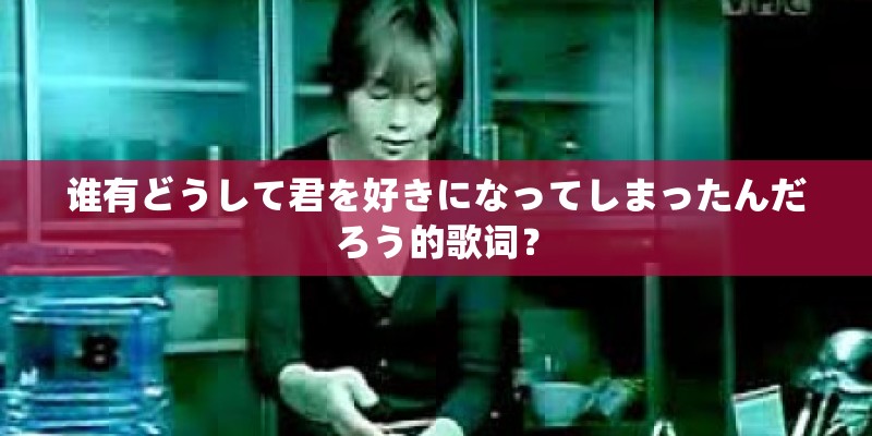 谁有どうして君を好きになってしまったんだろう的歌词? 谁有どうして君を好きになってしまったんだろう的歌词?