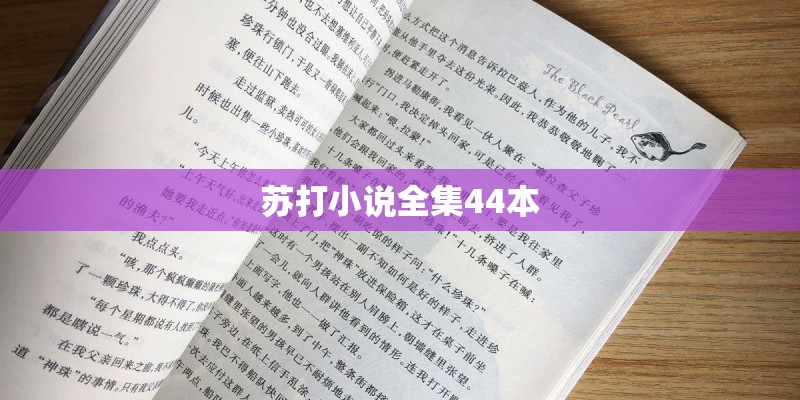 苏打小说全集44本