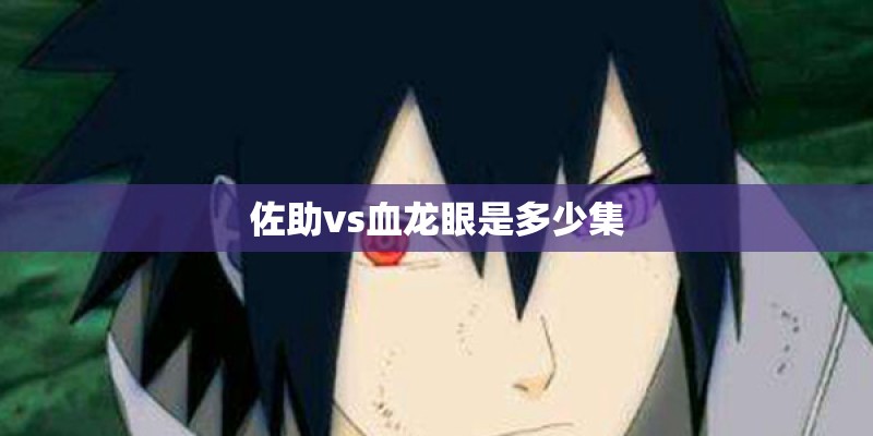 佐助vs血龙眼是多少集