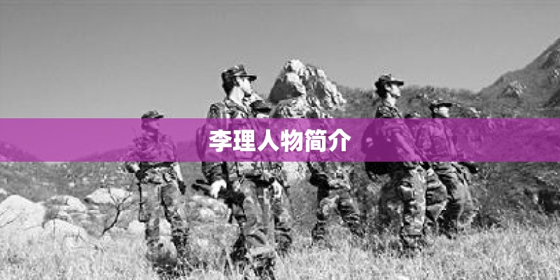 李理人物简介
