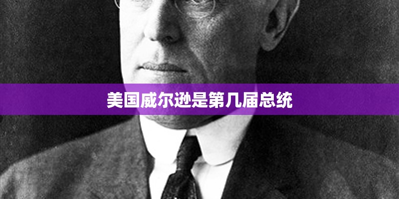 美国威尔逊是第几届总统