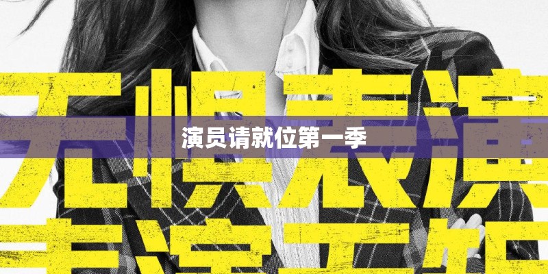 演员请就位第一季