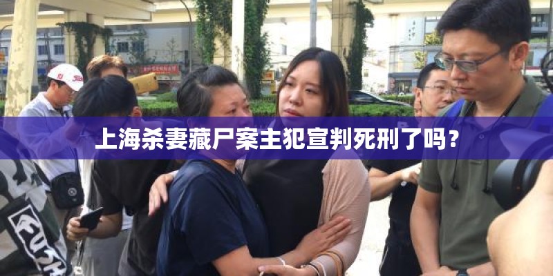 上海杀妻藏尸案主犯宣判死刑了吗？